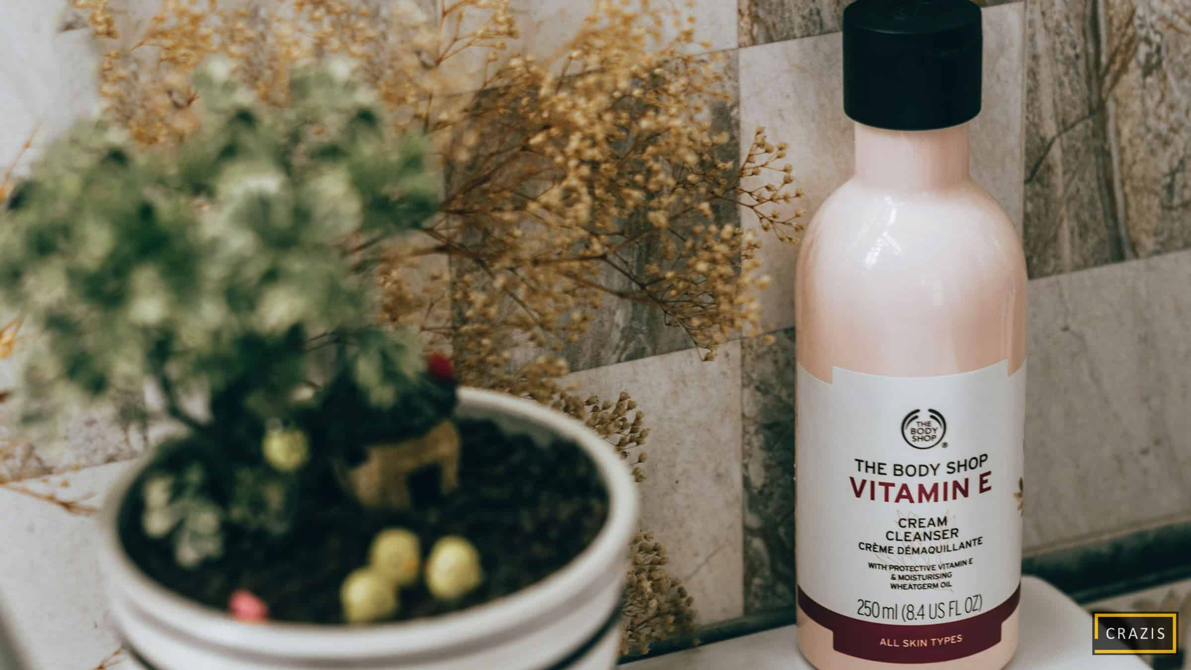 Sữa rửa mặt the body shop vitamin e